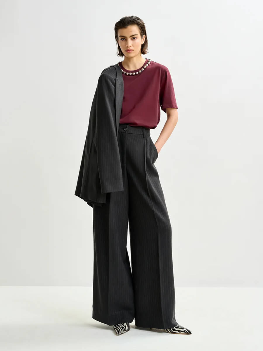 Essentiel Antwerp - Invest Pants - Dark Grey