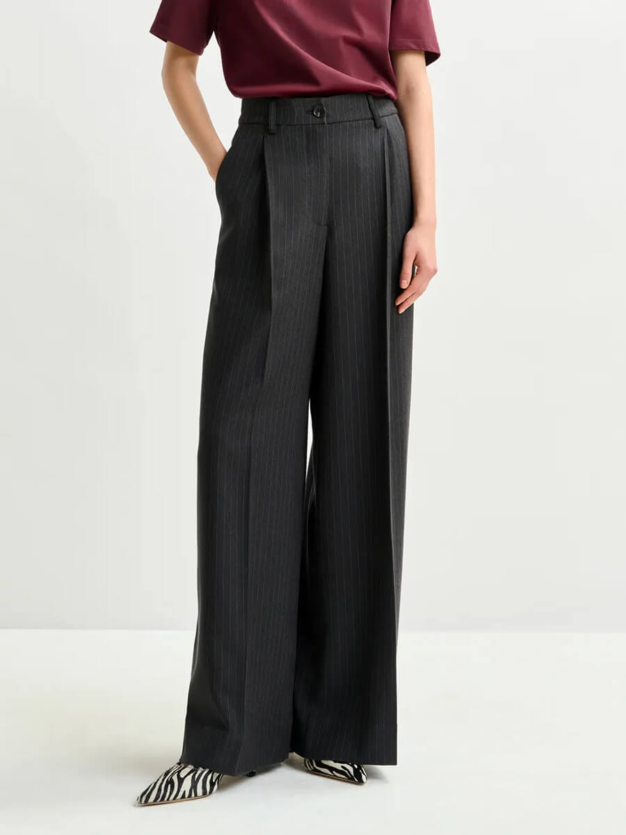 Essentiel Antwerp - Invest Pants - Dark Grey