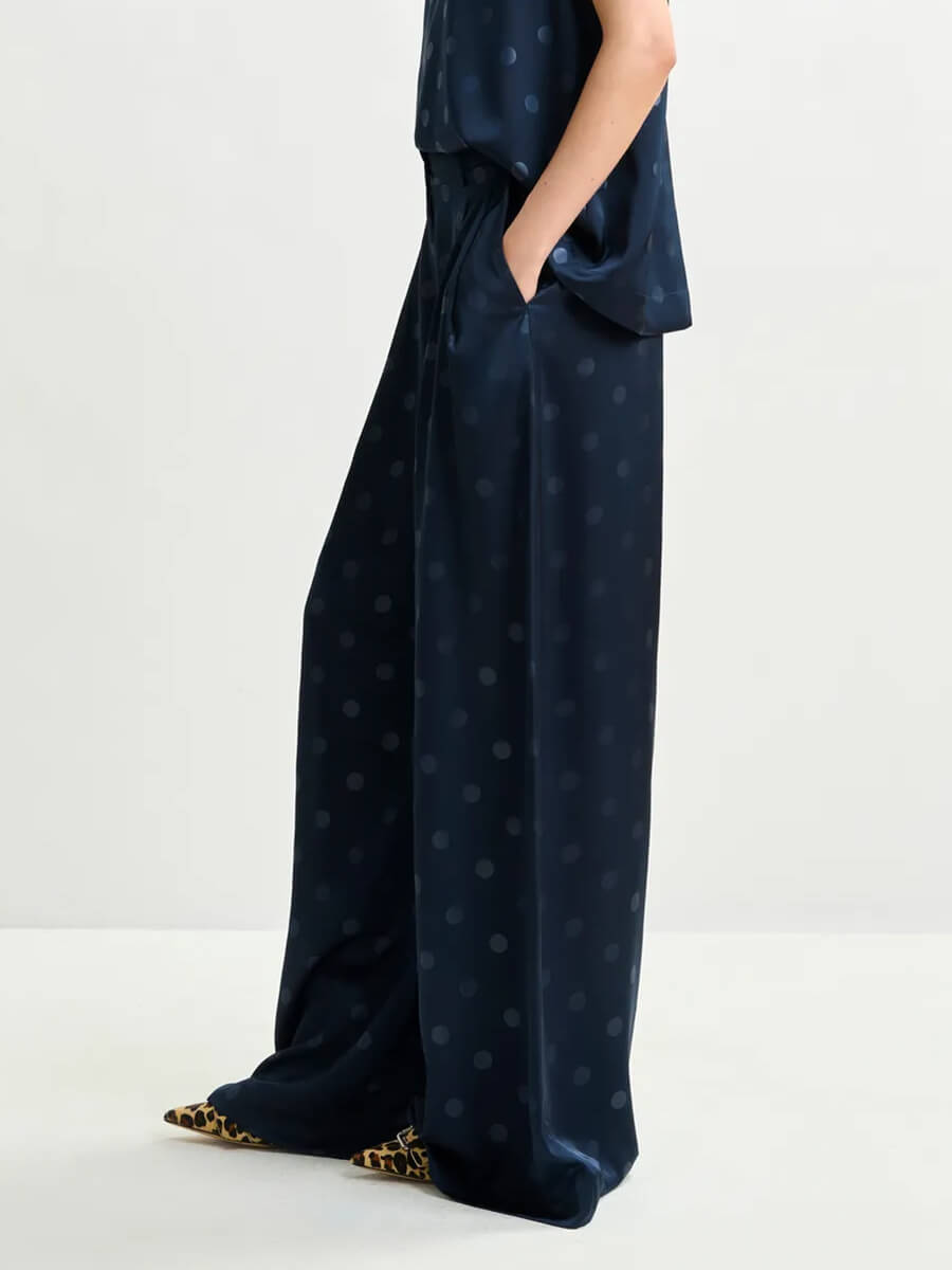 Essentiel Antwerp - Ipants Wide Leg Pants - Navy