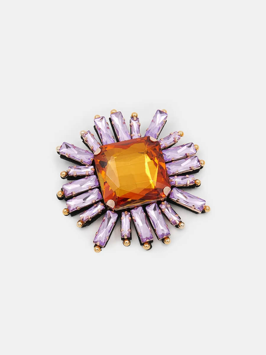 Essentiel Antwerp - Itime Brooch - Cinnamon Rufous