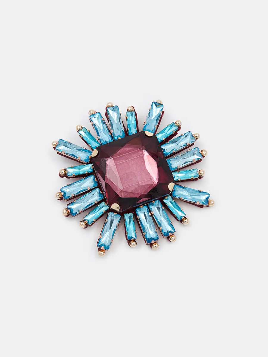 Essentiel Antwerp - Itime Brooch - Margot Mauve