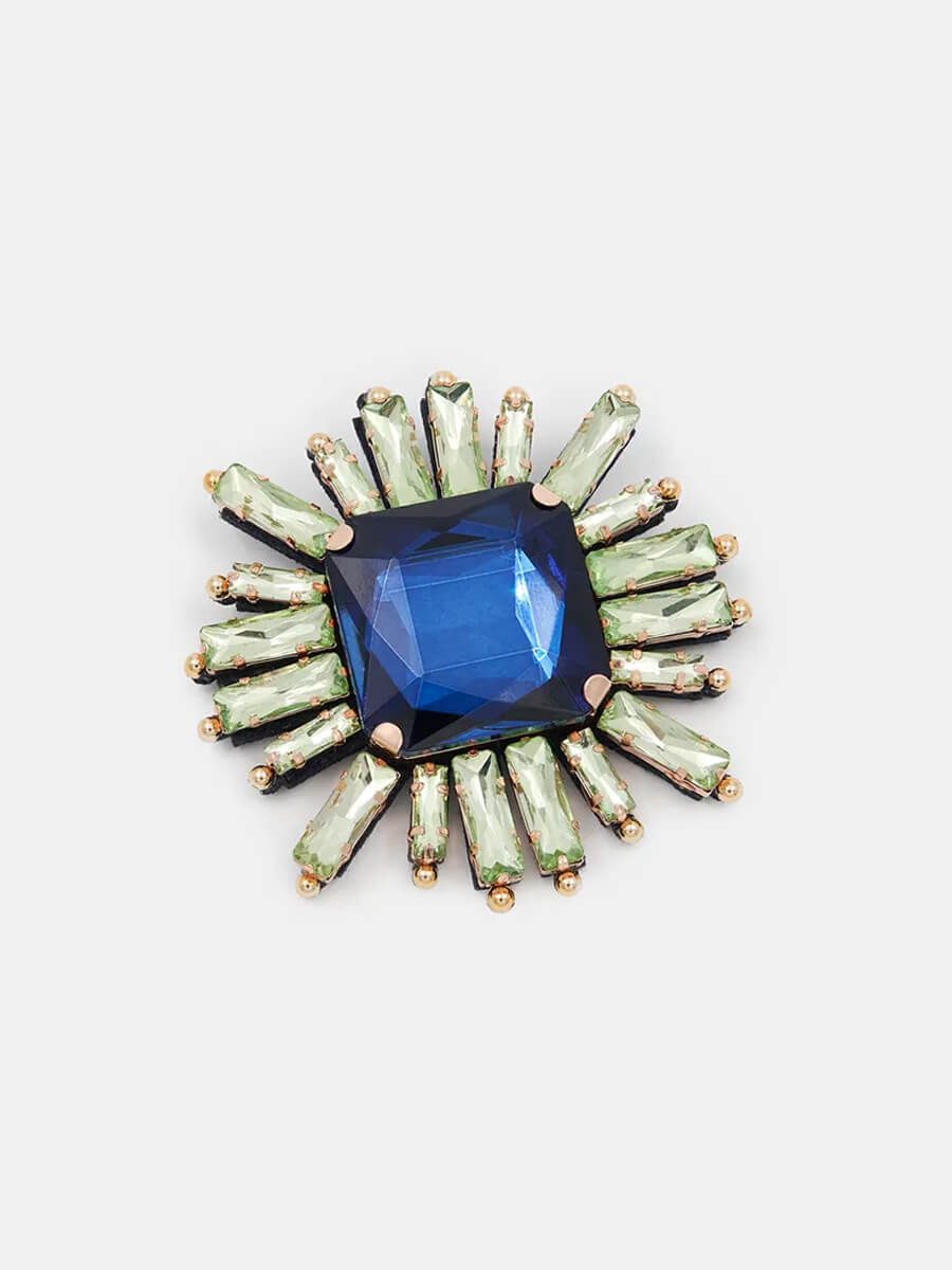 Essentiel Antwerp - Itime Brooch - Navy