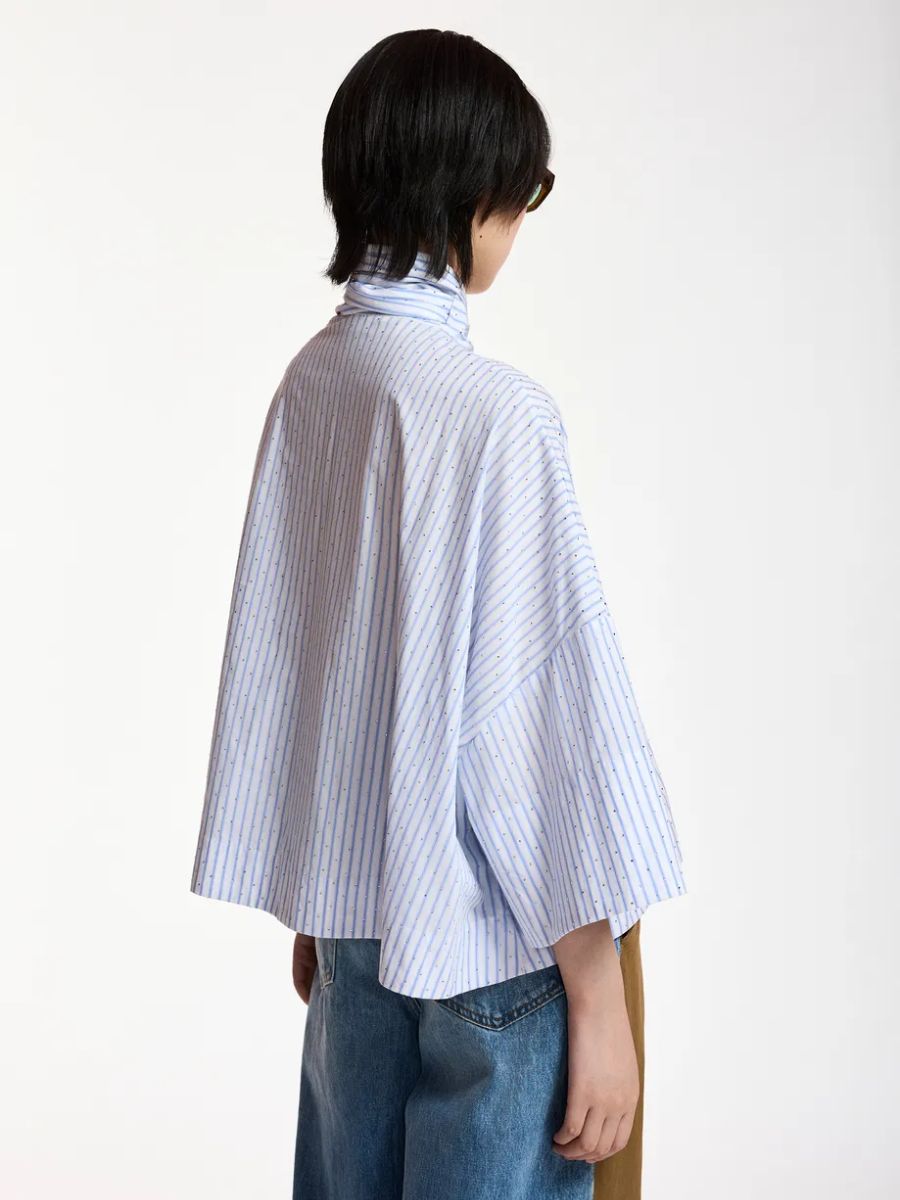Essentiel Antwerp - Kefir Pussy Bow Tie Shirt