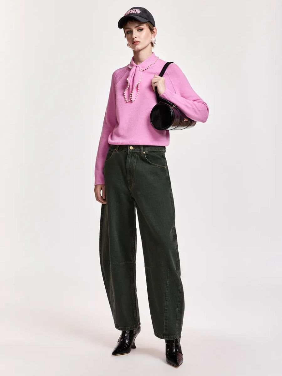 Essentiel Antwerp - Kokos Jeans - Dusty Green