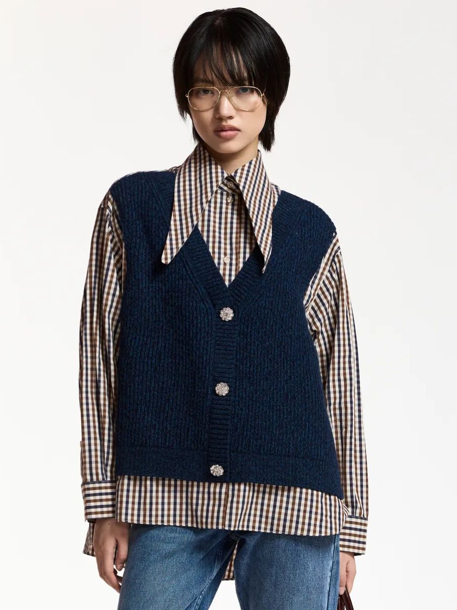 Essentiel Antwerp - Kute Combo Shirt - Kiwi Queen