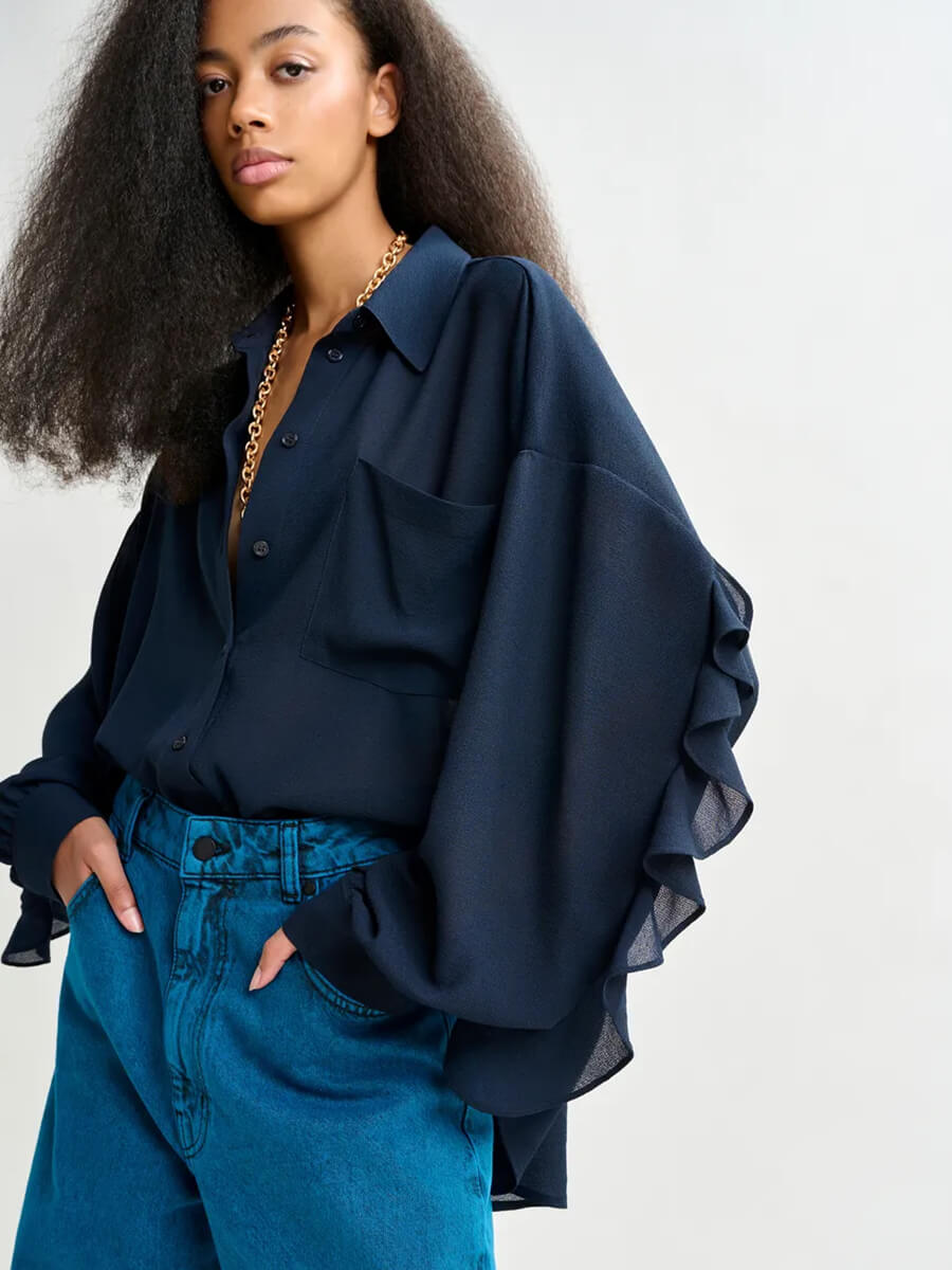 Essentiel Antwrp - Ifire Shirt - Navy