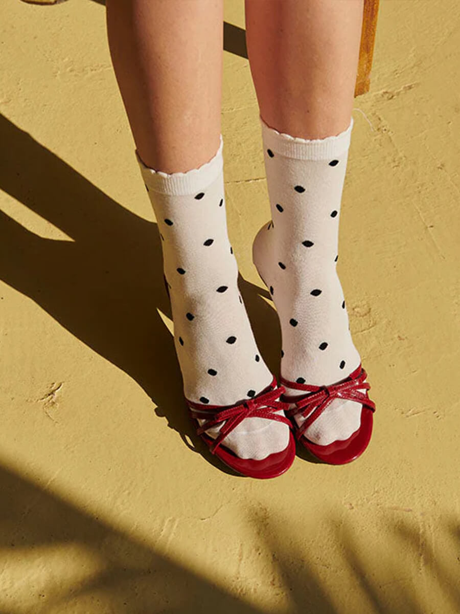 MP Denmark Etta Socks - Cream