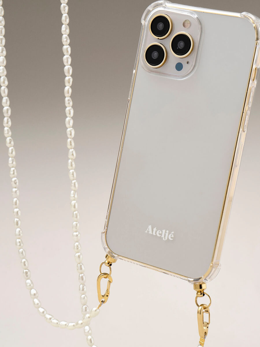 ATELJÉ
Extra Long Phone Cord - Pearl Drop