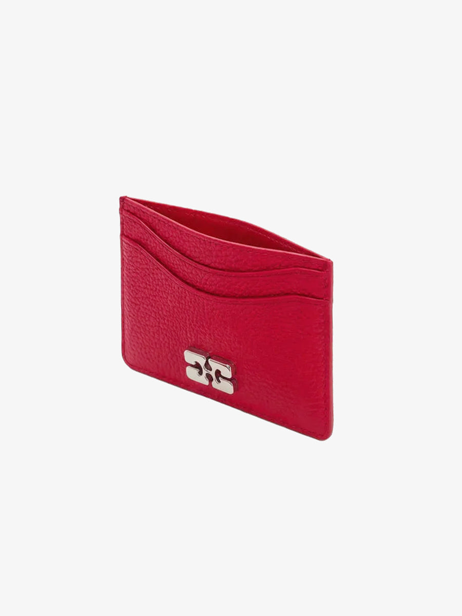 GANNI
Bou Card Holder Grained - Goji Berry