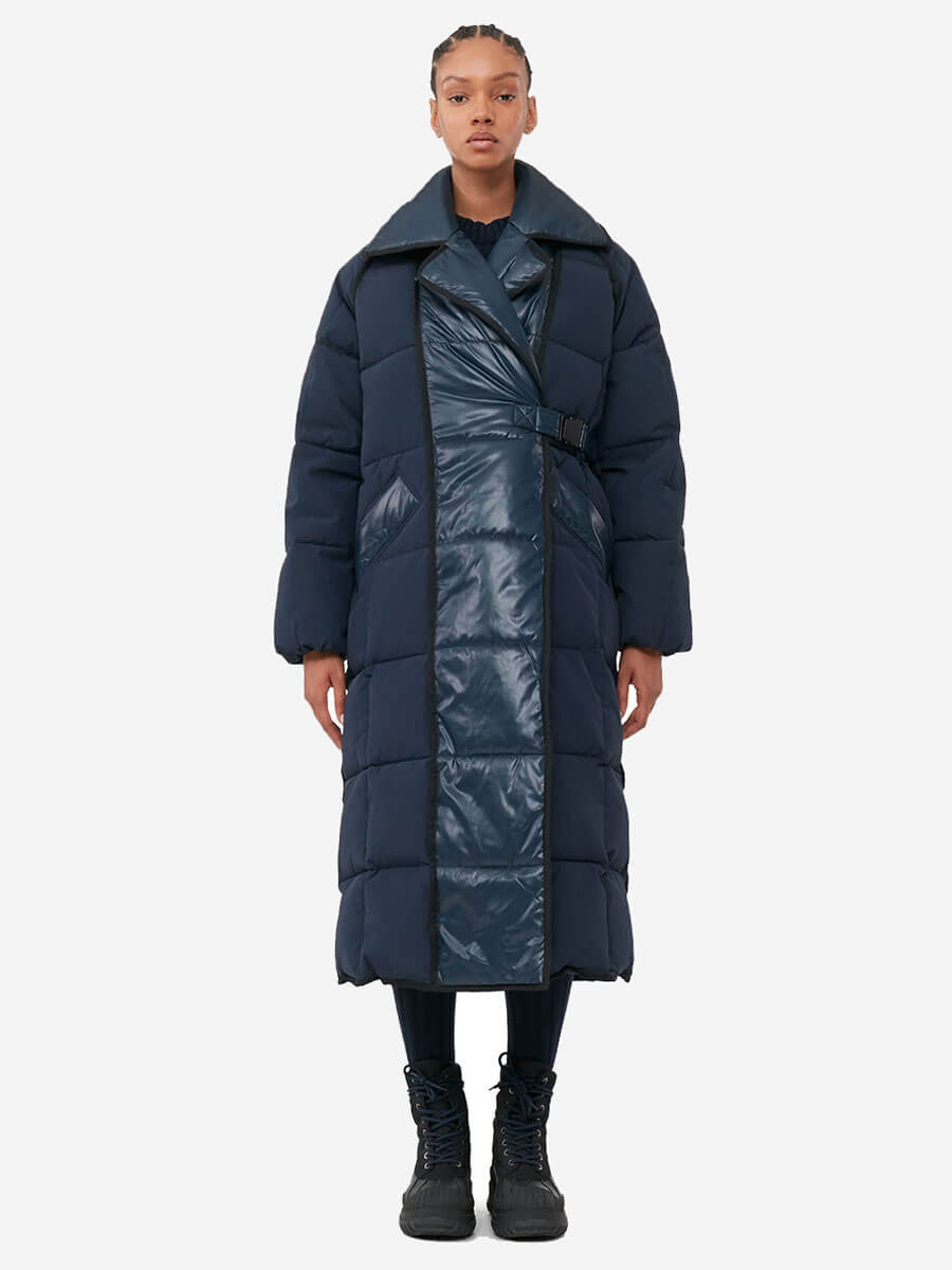 Ganni-Blue-Oversized-Puffer-Coat