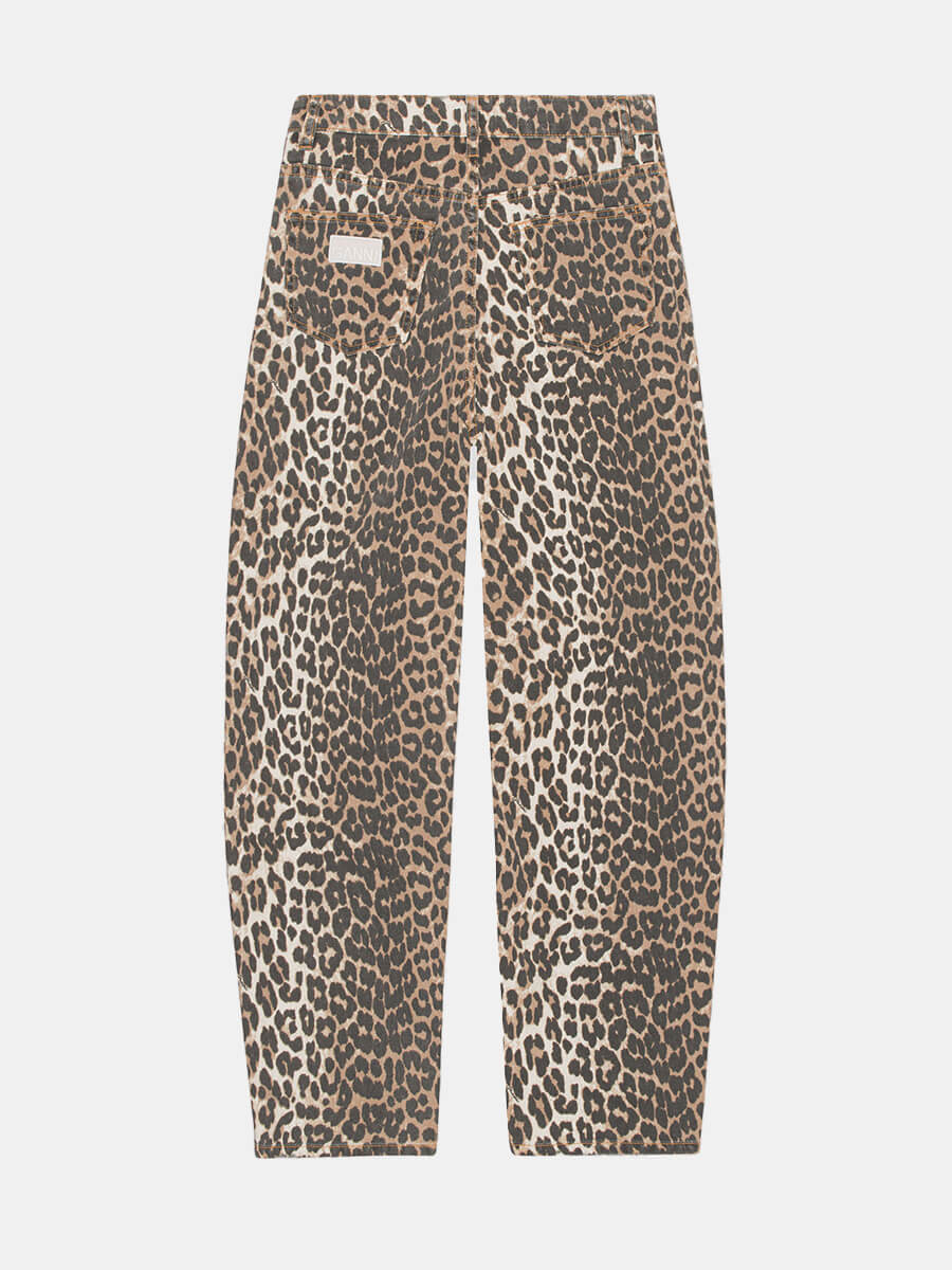 Ganni-Leopard-Denim-Stary-Jeans