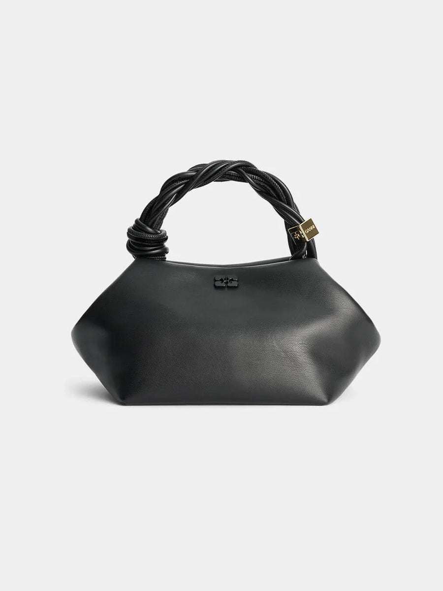 Ganni-Small-Bou-Bag-Black