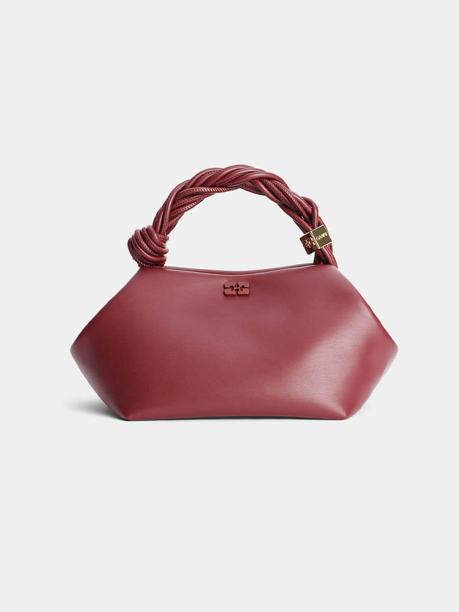 Ganni-Small-Ganni-Bou-Bag-Burgundy