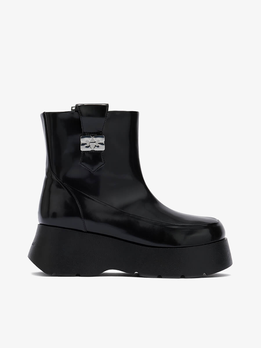 Ganni - Kat Low Boot Box Oleatex