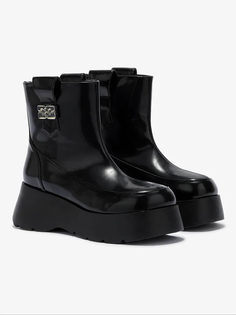 GANNI
Kat Low Boot Box Oleatex