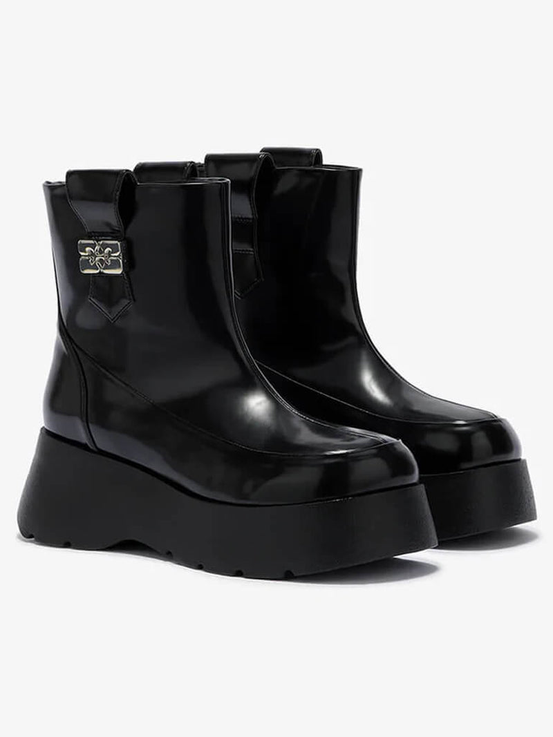 GANNI
Kat Low Boot Box Oleatex
