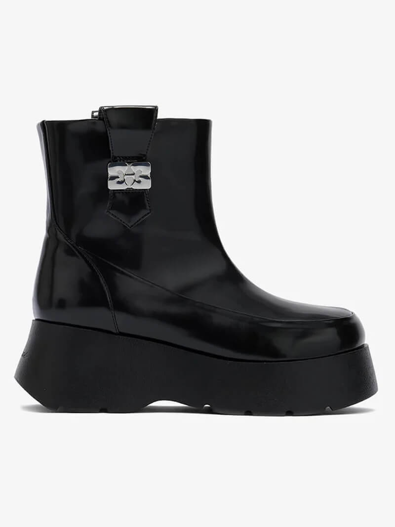 GANNI
Kat Low Boot Box Oleatex