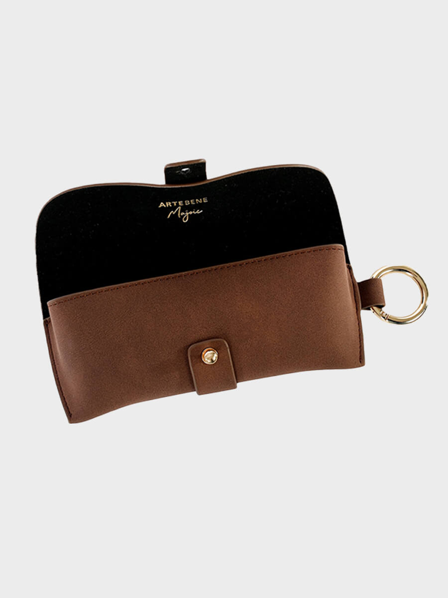 Artebene Glasses Pouch - Chocolate