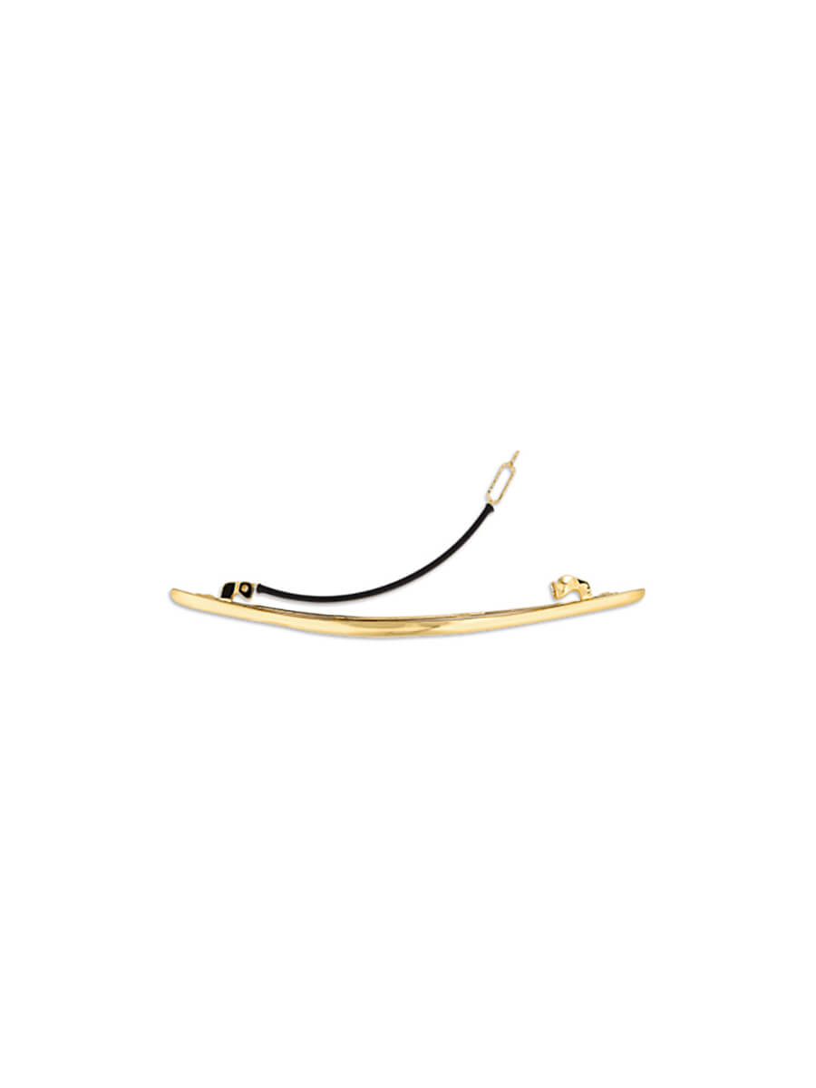 SUI AVA Glossy Wave Hair Clip Gold