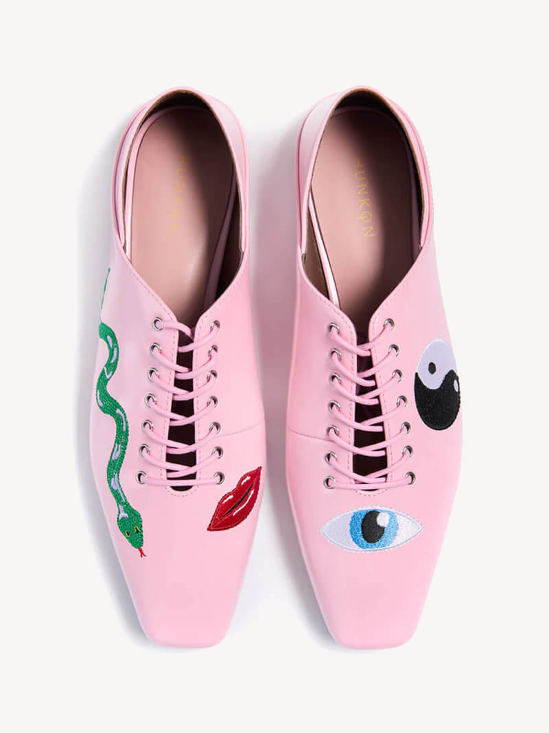 HUNKON
Elfrida Shoes - Pink