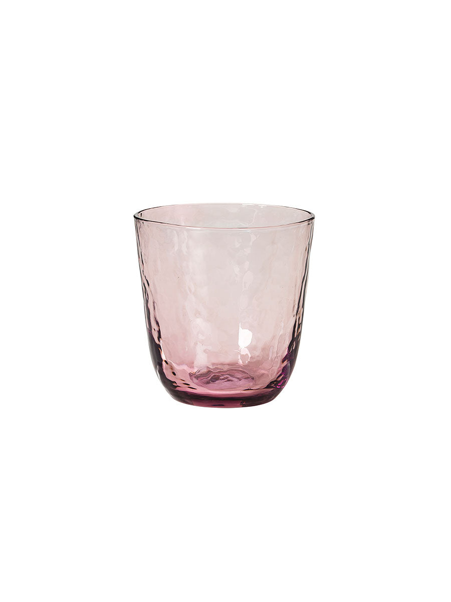 Hammered Glass Tumbler