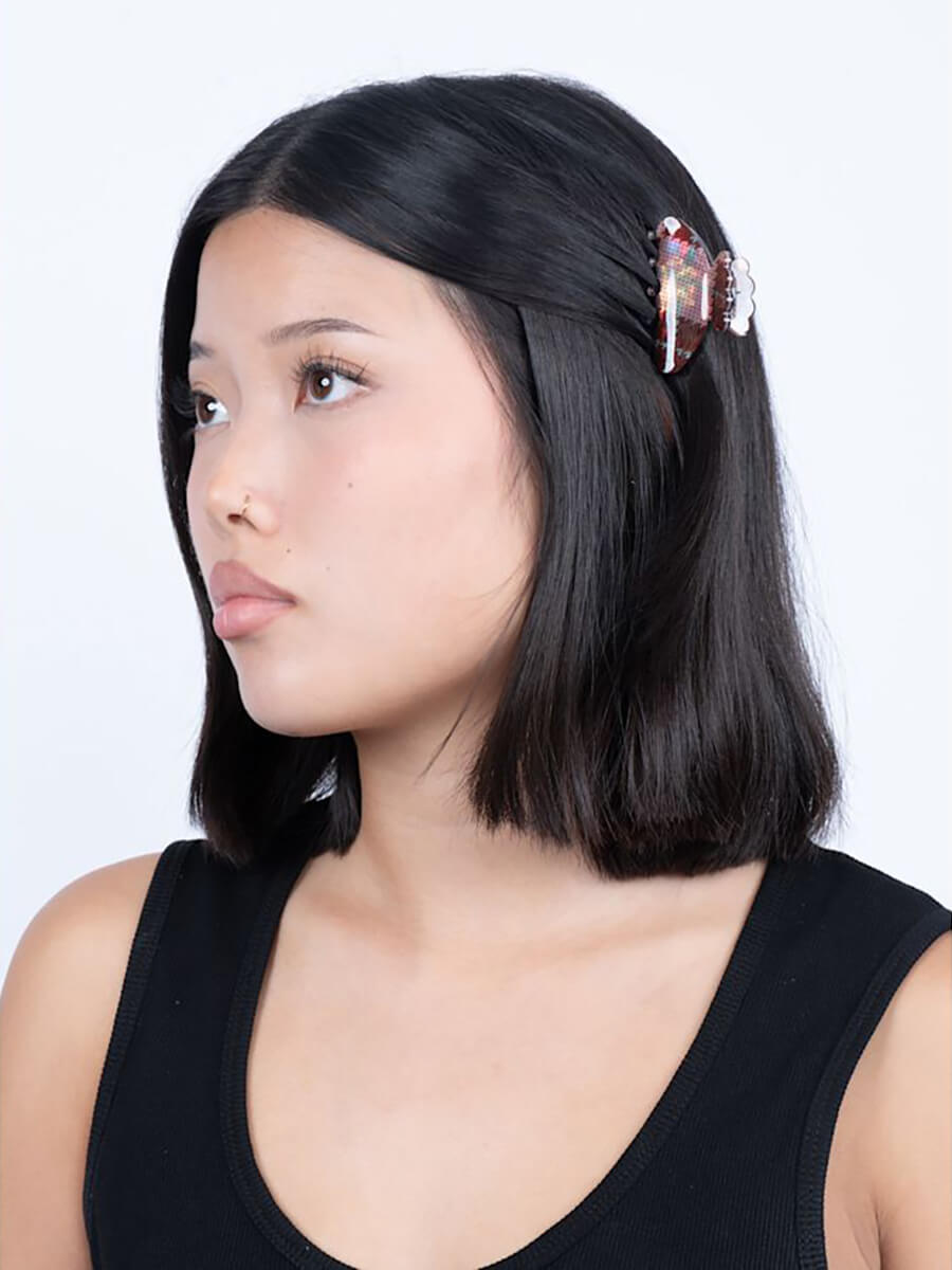 SUI AVA Helle Knitted Big Hairgrip Mini