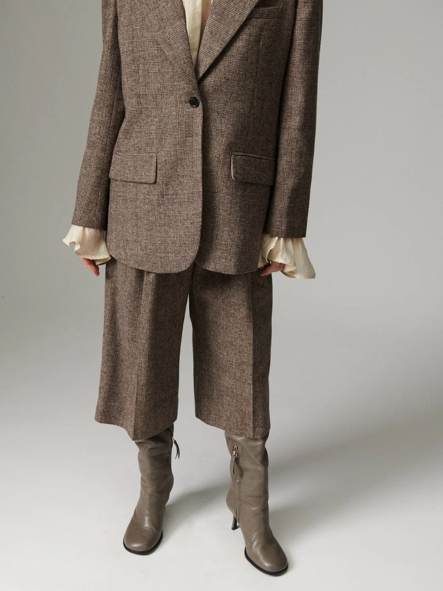 Day Birger et Mikkelsen - Heri Tartan Shorts - Brown Check