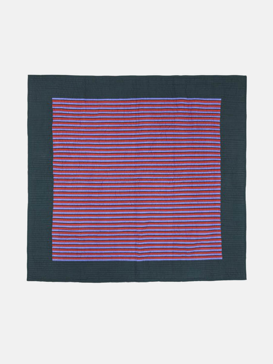 Hubsch Twist Bedspread - Stripe