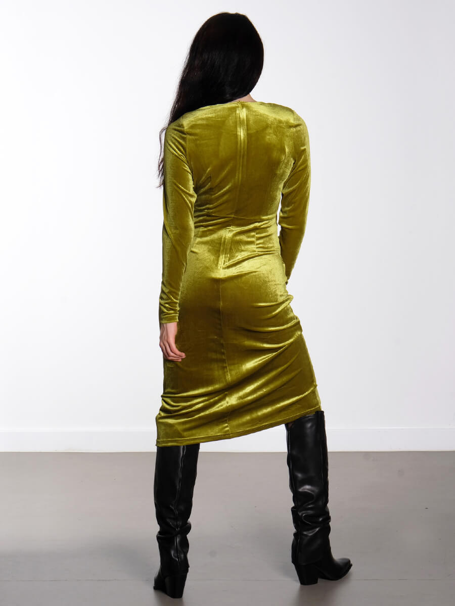 Hunkon-Saga-Velour-Dress