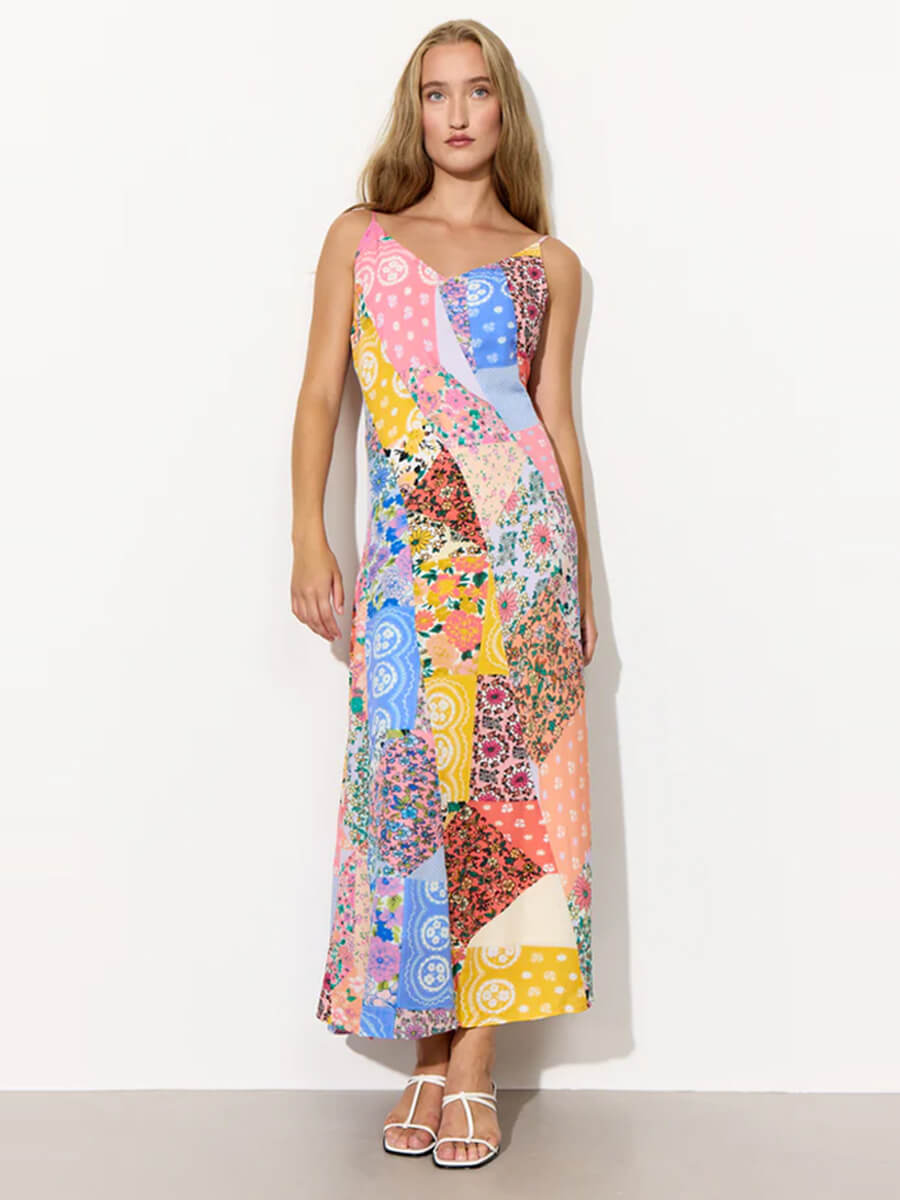 Hunkon Una Dress - Patchwork