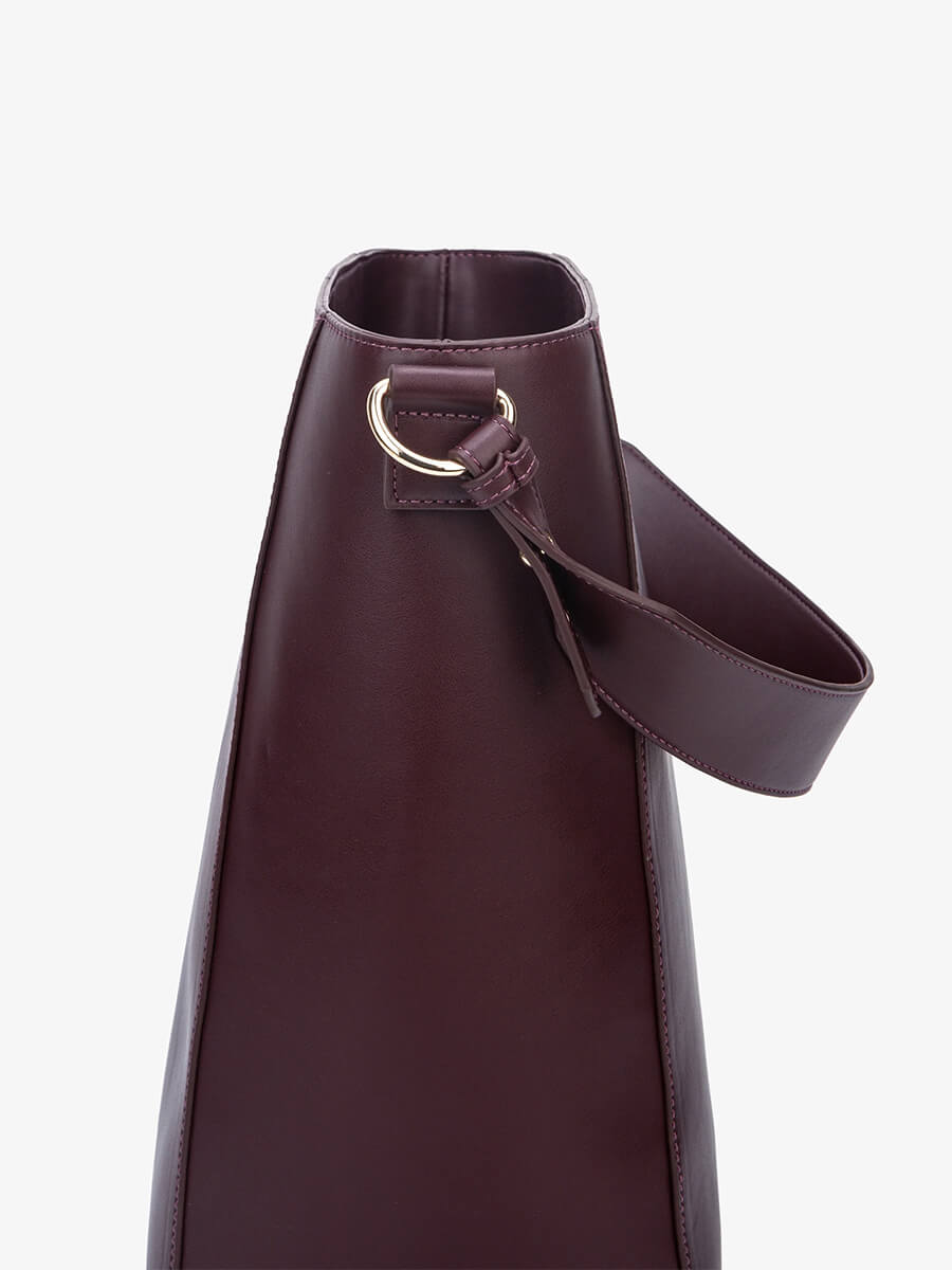 Hvisk-Casset-Soft-Structure-Bucket-Bag-Deep-Purple