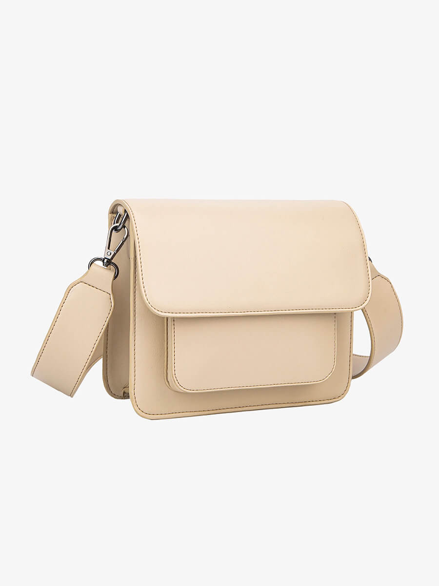 Hvisk-Cayman-Pocket-Soft-Crossbody-Bone-White