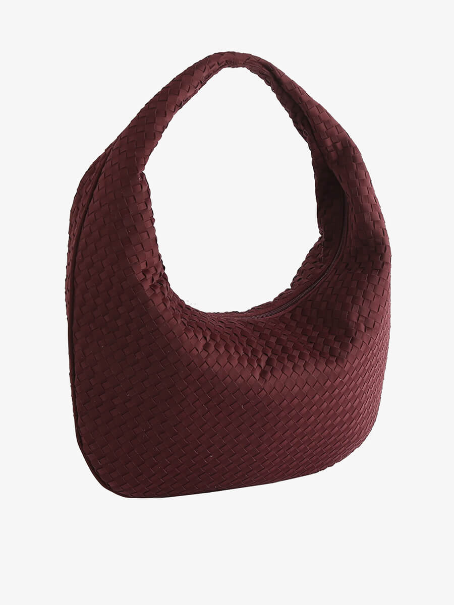 Hvisk - Haze Braided Neoprene - Midnight Plum