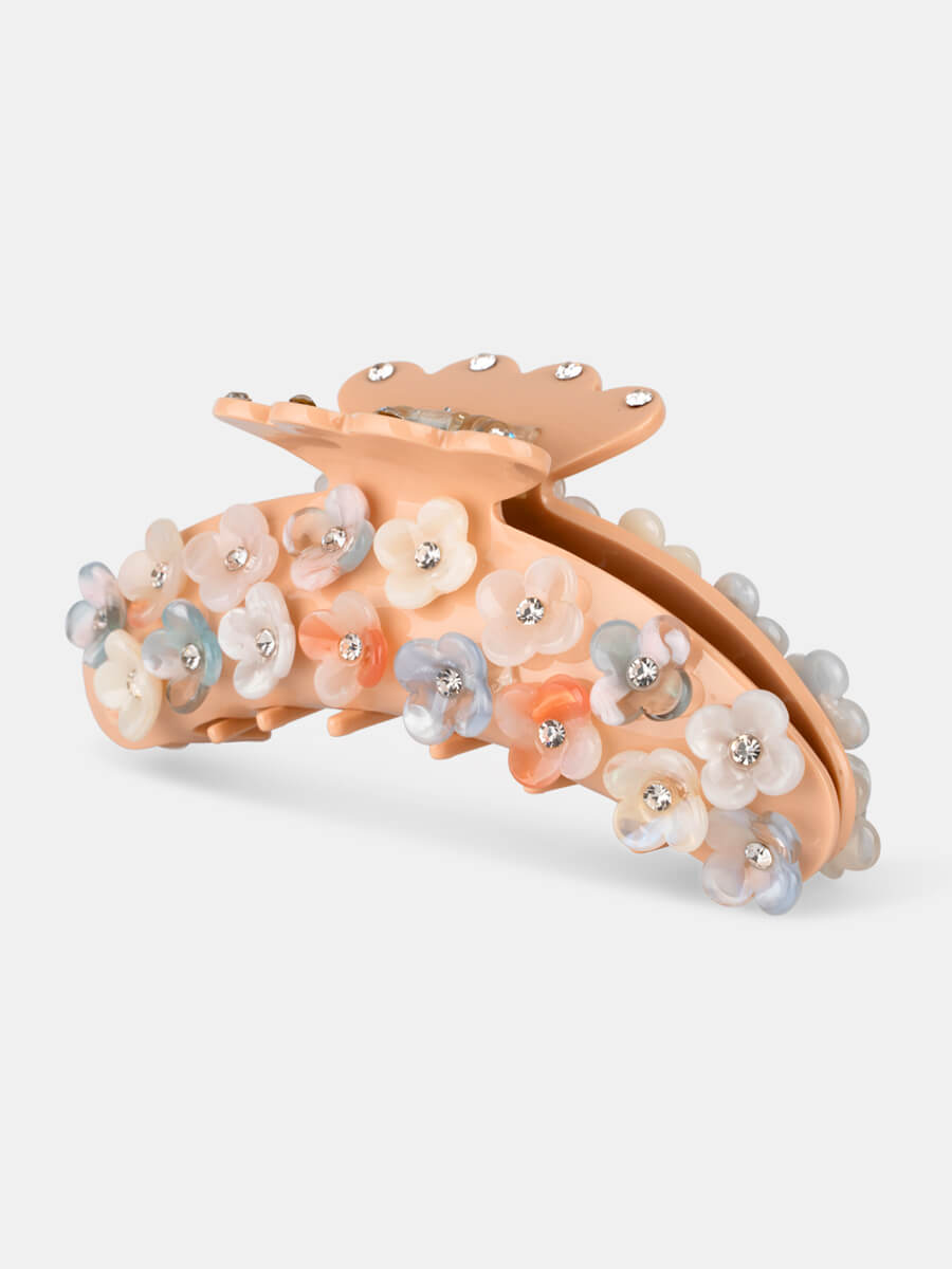 Sui Ava I Can Buy Myself Flowers Hairgrip - Beige