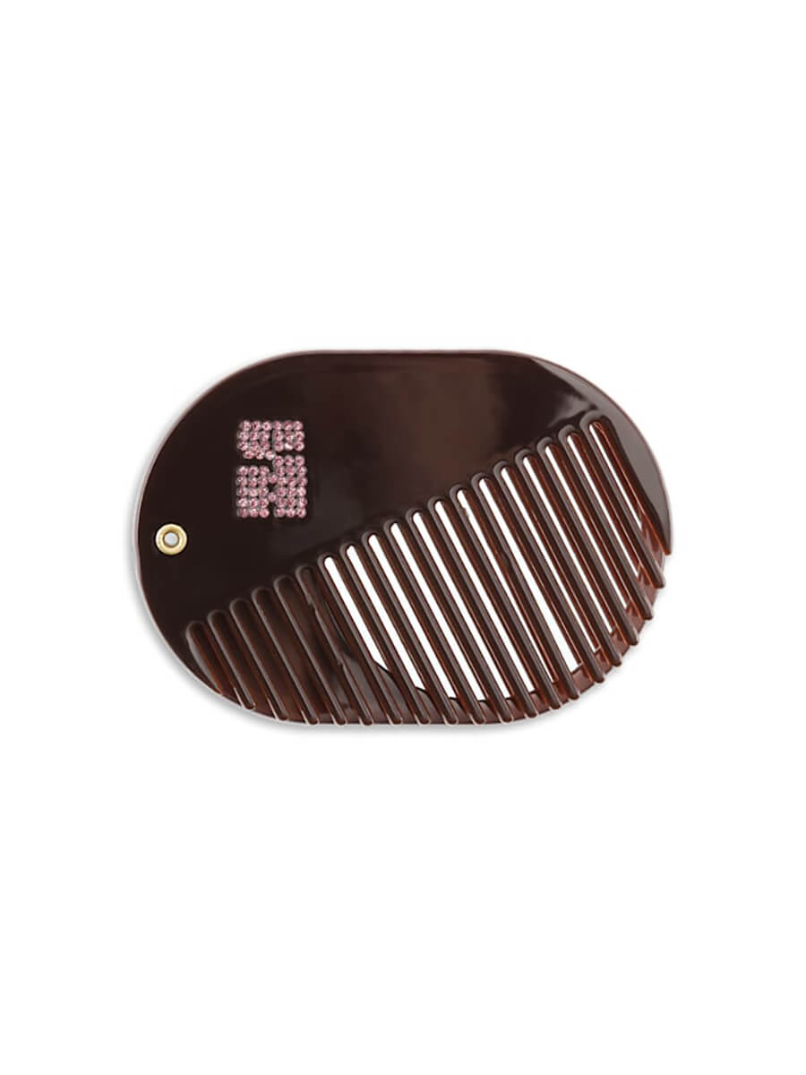 SUI AVA Icon Mirror/Comb - Chocolate Fondant