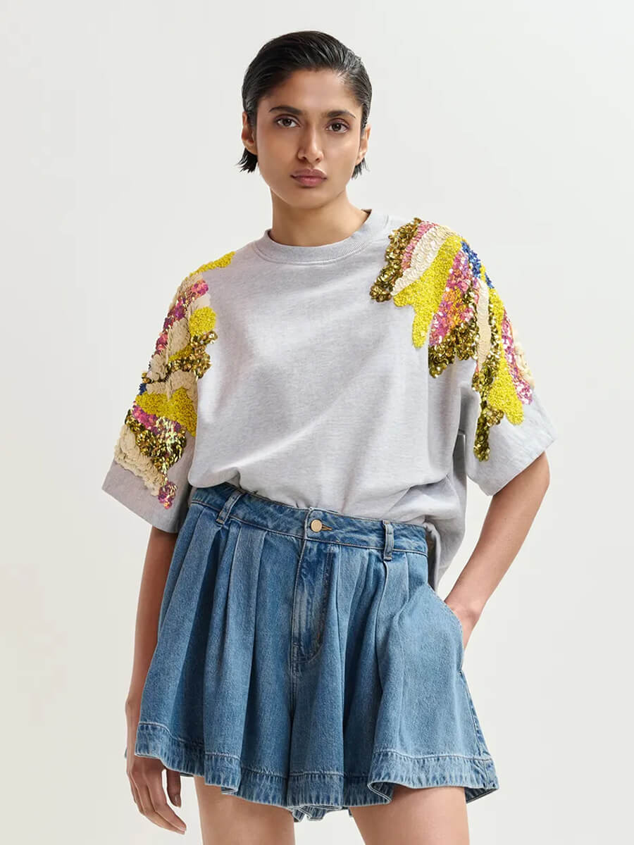 Essentiel Antwerp
Jadda Sweatshirt - Silver Lining