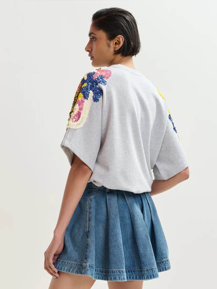 Essentiel Antwerp
Jadda Sweatshirt - Silver Lining