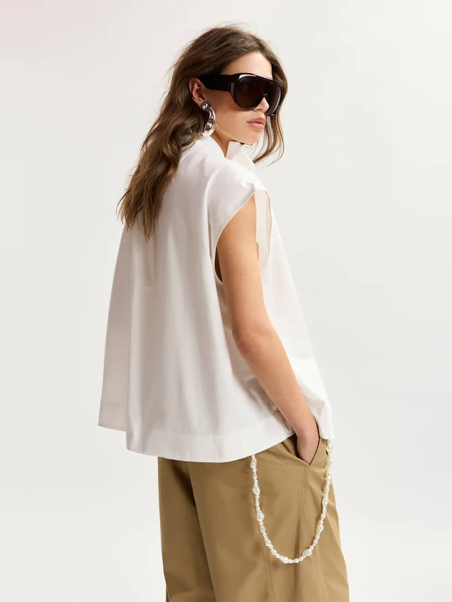 Essentiel Antwerp
Jalaysia Sleeveless Top - Off White