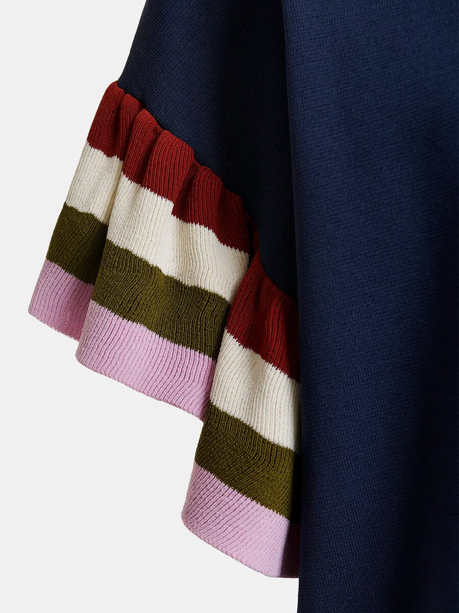 Essentiel Antwerp
Januari Knitted Top - Navy Multi
