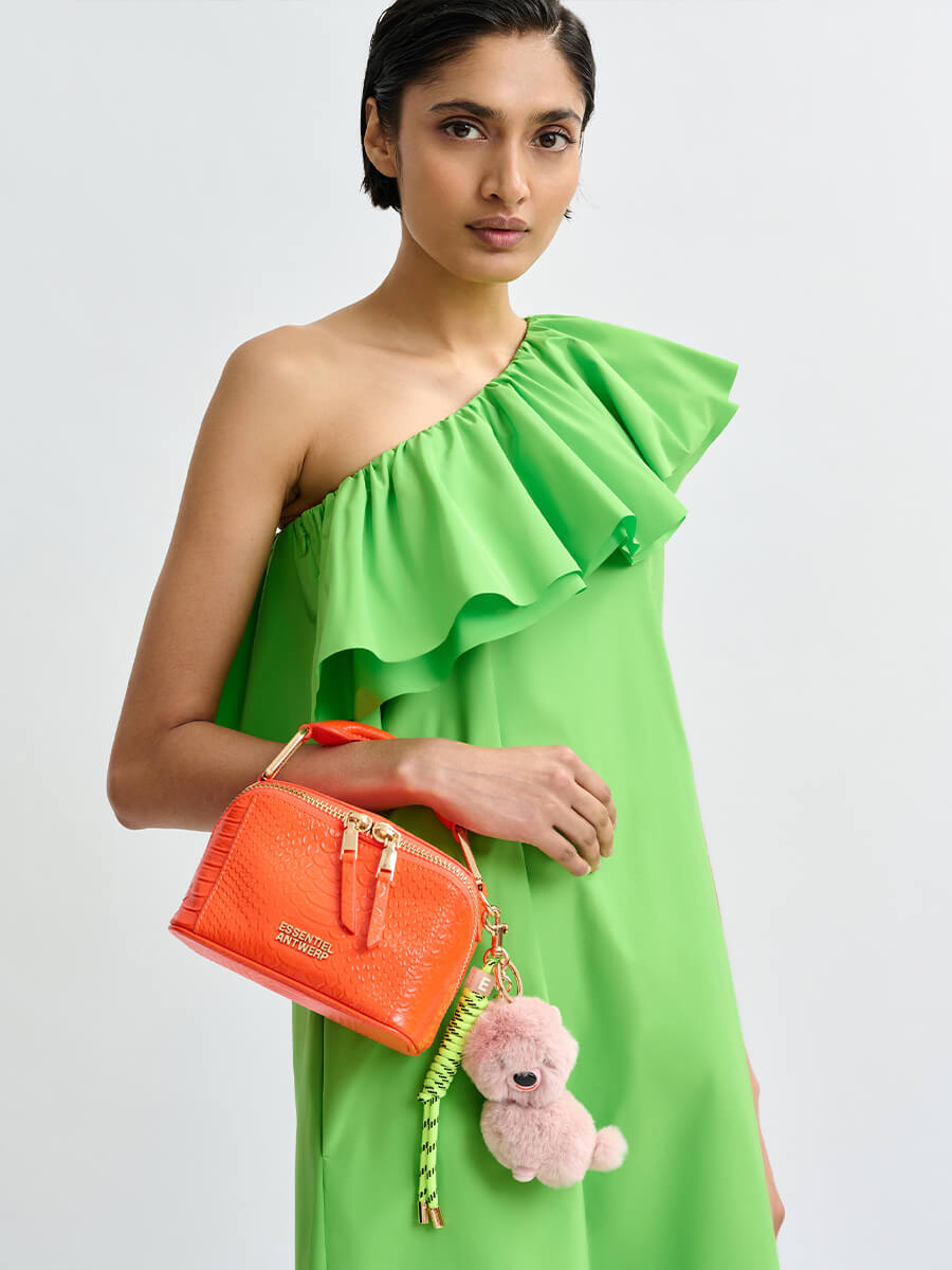 Essentiel Antwerp Jaci Dog Bag Charm - Blush