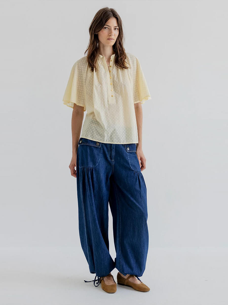 PROJECT AJ117 Jaelle Trousers - Dark Indigo