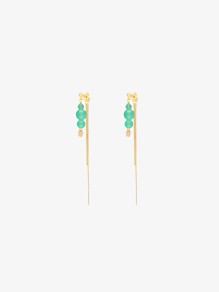 Jasmin Earrings - Green