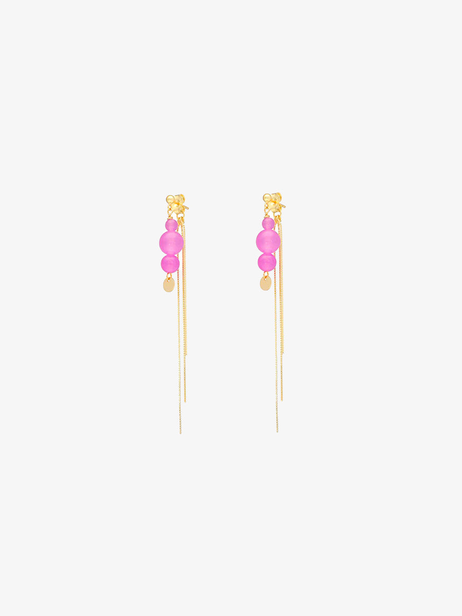 Jasmin Earrings - Purple