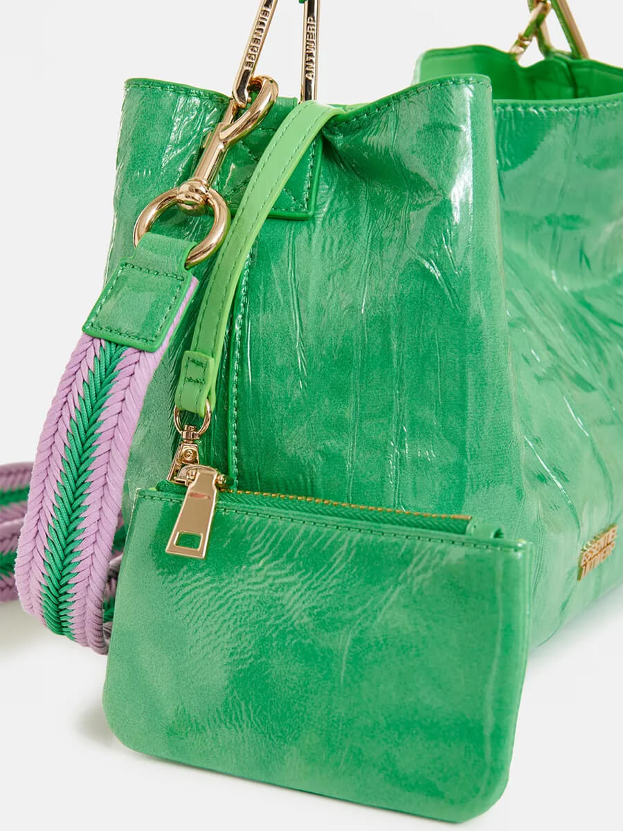 Essentiel Antwerp Jhossi Mini Print Shopper Bag - Green