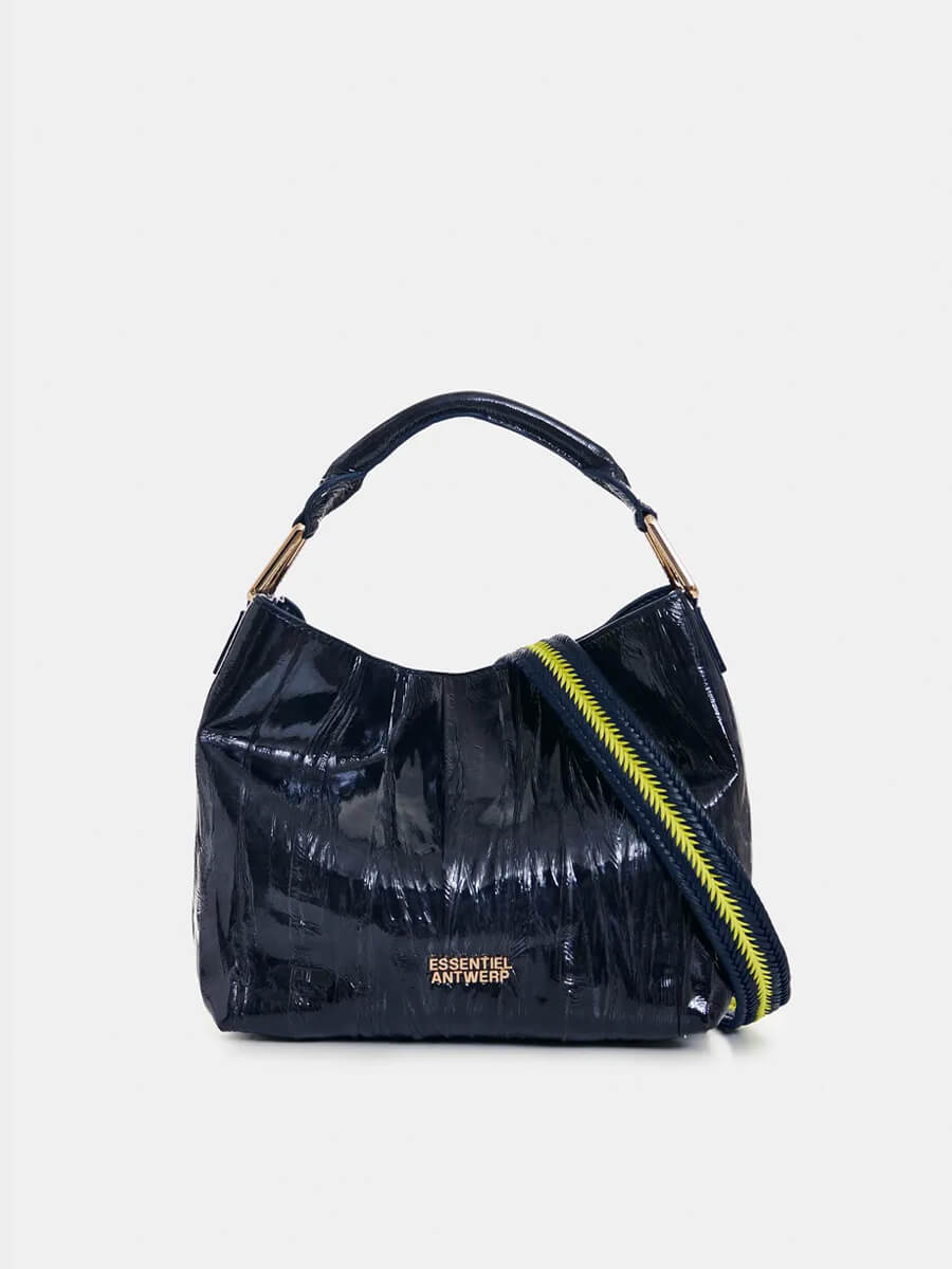 Essentiel Antwerp Jhossi Mini Print Shopper Bag - Navy