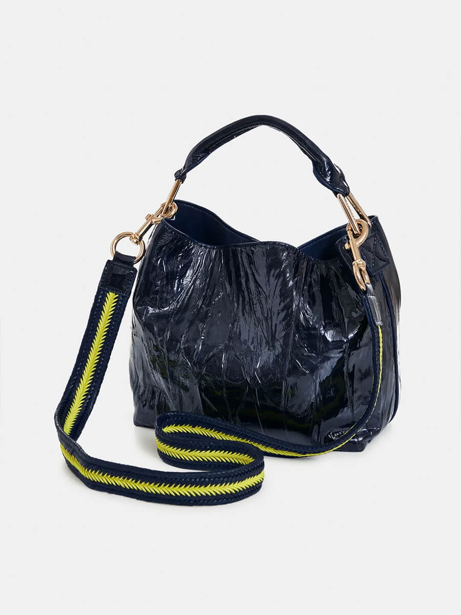 Essentiel Antwerp Jhossi Mini Print Shopper Bag - Navy
