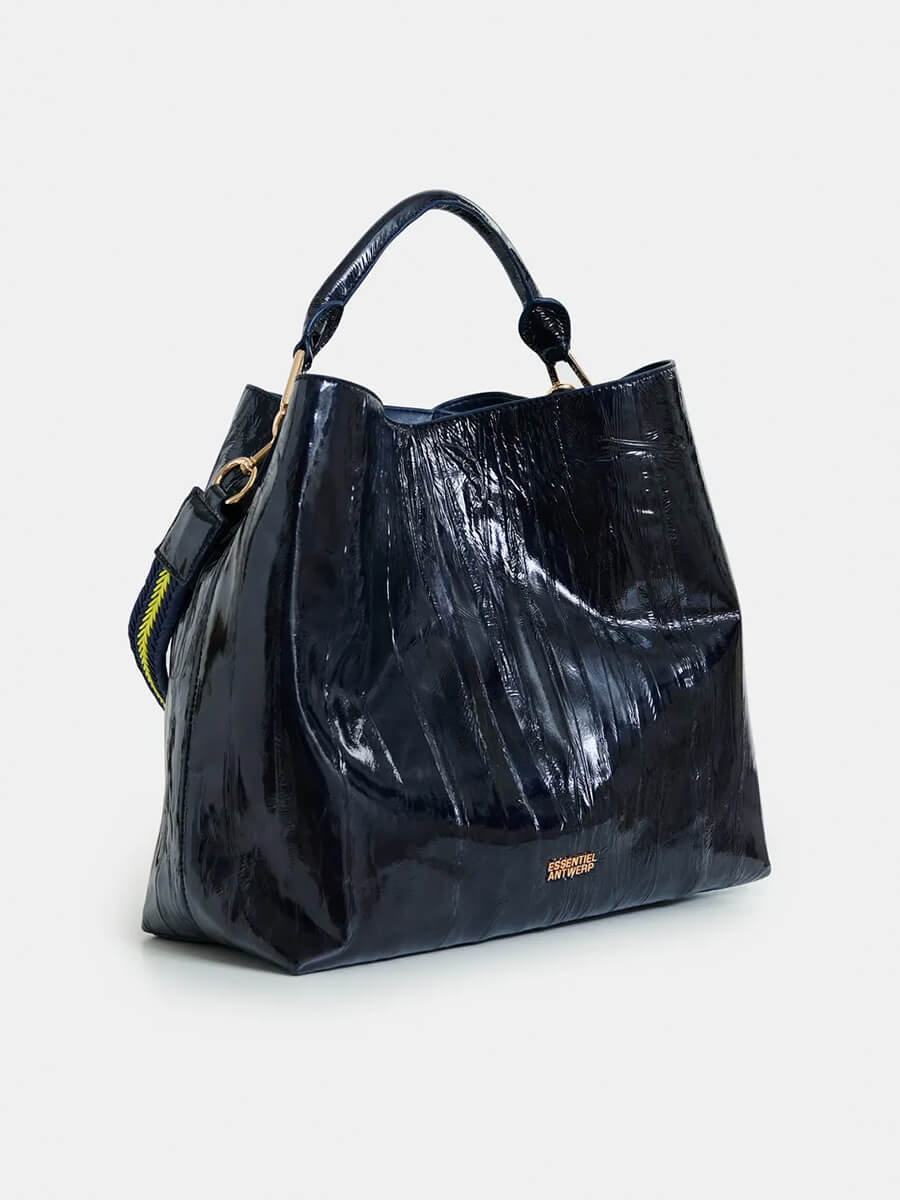 Essentiel Antwerp Jistalo Shopper Printed Bag - Navy