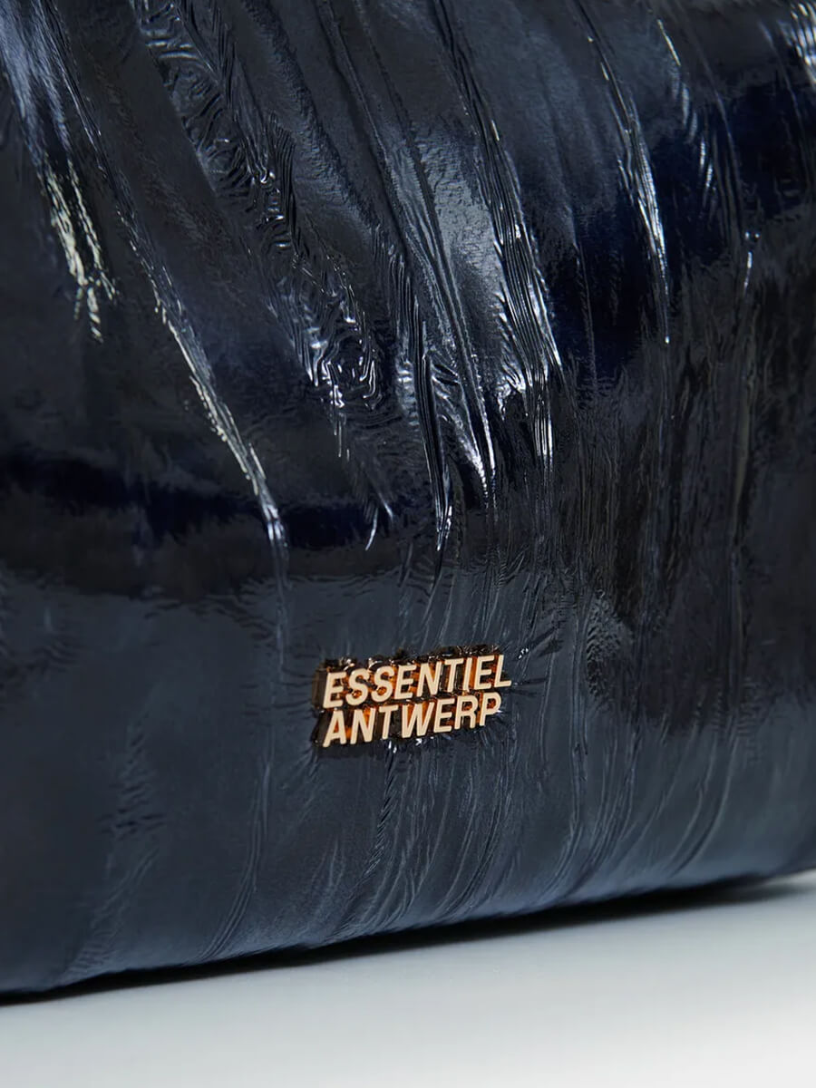 Essentiel Antwerp Jistalo Shopper Printed Bag - Navy