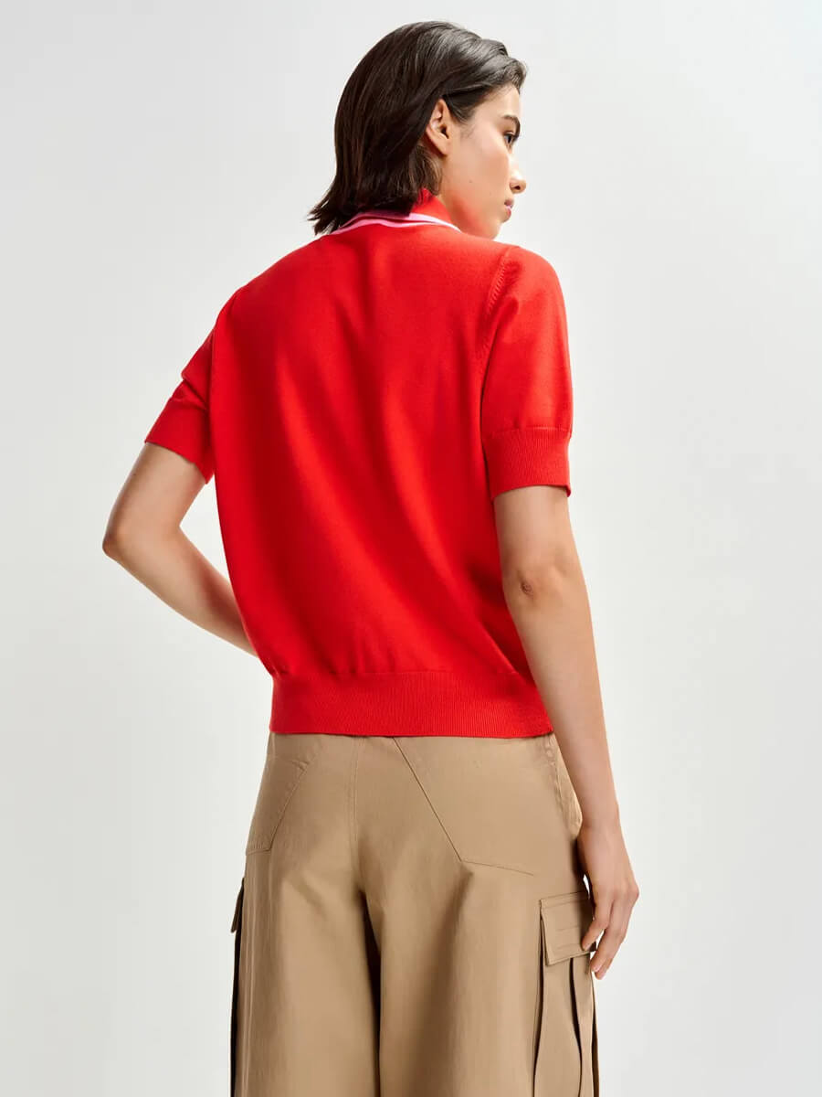 Essentiel Antwerp Jonda Polo -  Red