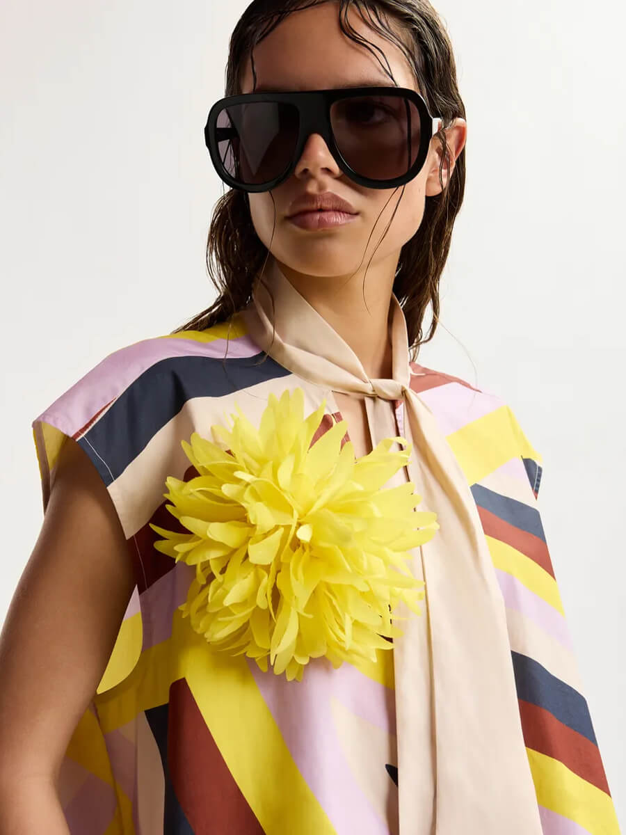 ESSENTIEL ANTWERP
Jortensia Brooch - Amalfi Lemon